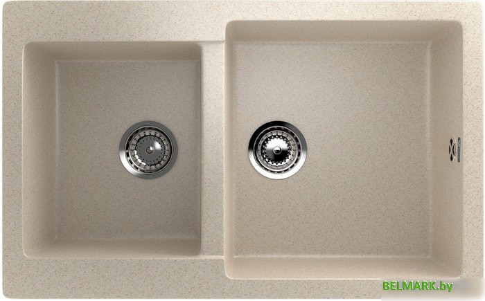 Кухонная мойка Ulgran U-505 (бежевый) - фото