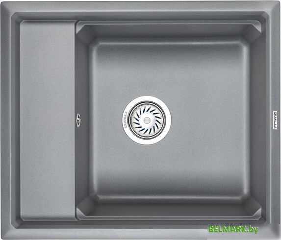 Кухонная мойка Granula KS-6004 (алюминиум) - фото