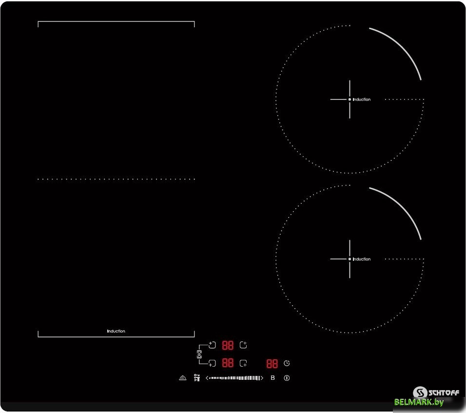 Варочная панель Schtoff I60H13 Black - фото