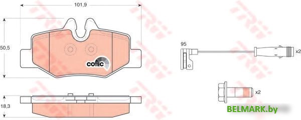 TRW GDB1601 - фото