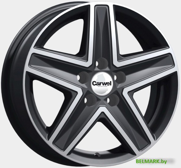 Литые диски Carwel Витим 237 16x6.5" 5x130мм DIA 89.1мм ET 55мм AB - фото