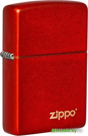 Зажигалка Zippo Classic Metallic Red Zippo Logo 49475ZL - фото