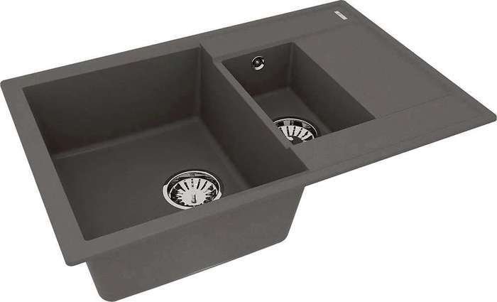 Кухонная мойка Lemark Ramza 9910041 (серый) - фото2