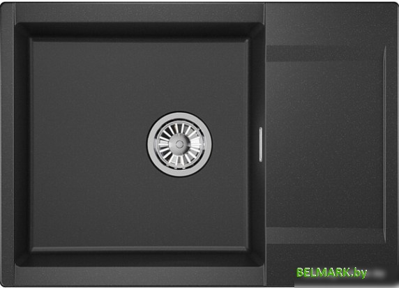 Кухонная мойка Granula ES-7003 (черный) - фото2