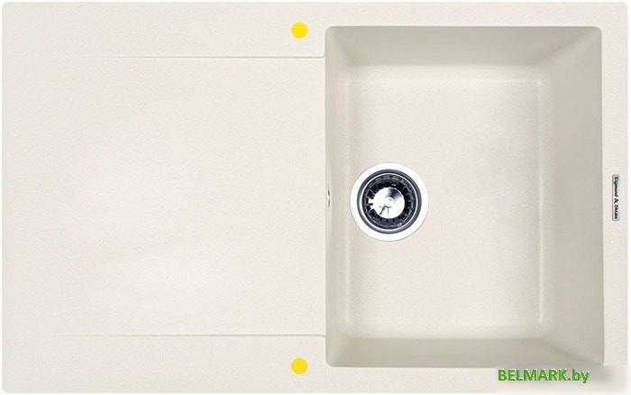 Кухонная мойка Zigmund & Shtain Rechteck 775 (индийская ваниль) - фото