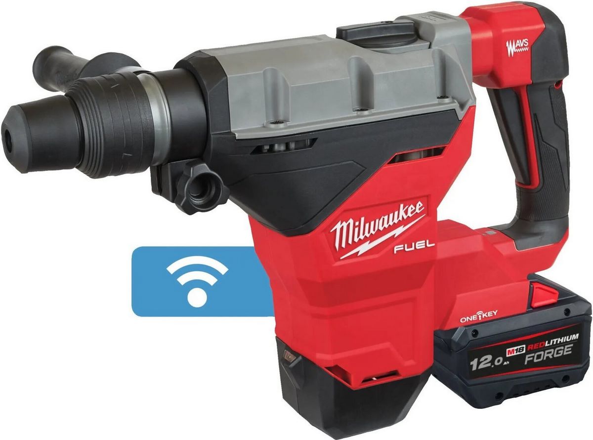 Перфоратор Milwaukee M18FHM-121C 4933499269 (с 1-им АКБ, кейс) - фото2