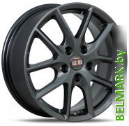 Литые диски Alcasta M59 16x6.5" 5x114.3мм DIA 67.1мм ET 38мм BKF - фото