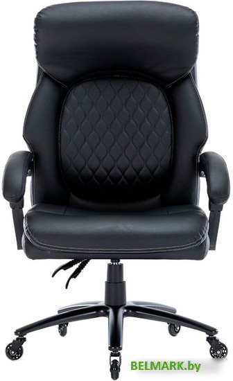 Кресло CHAIRMAN CH412 (экокожа, черный) - фото2