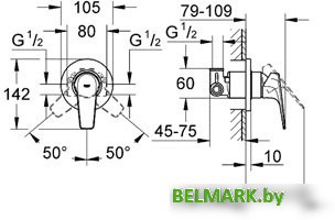 Смеситель Grohe BauFlow 29046000 - фото2
