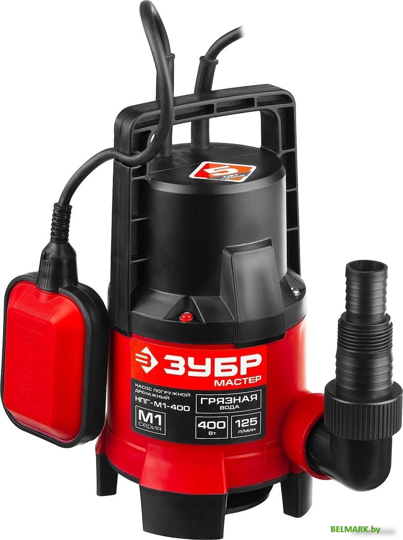 Дренажный насос Зубр НПГ-М1-400 - фото2