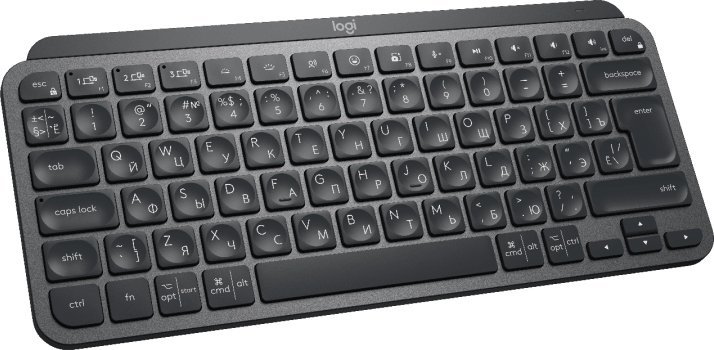 Клавиатура Logitech MX Keys Mini 920-010501 (графитовый) - фото2