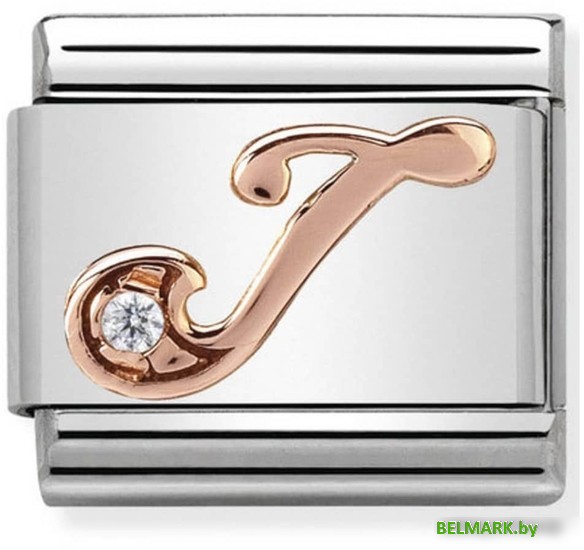 Звено для браслета NominatioN Буква J 430310/10 - фото