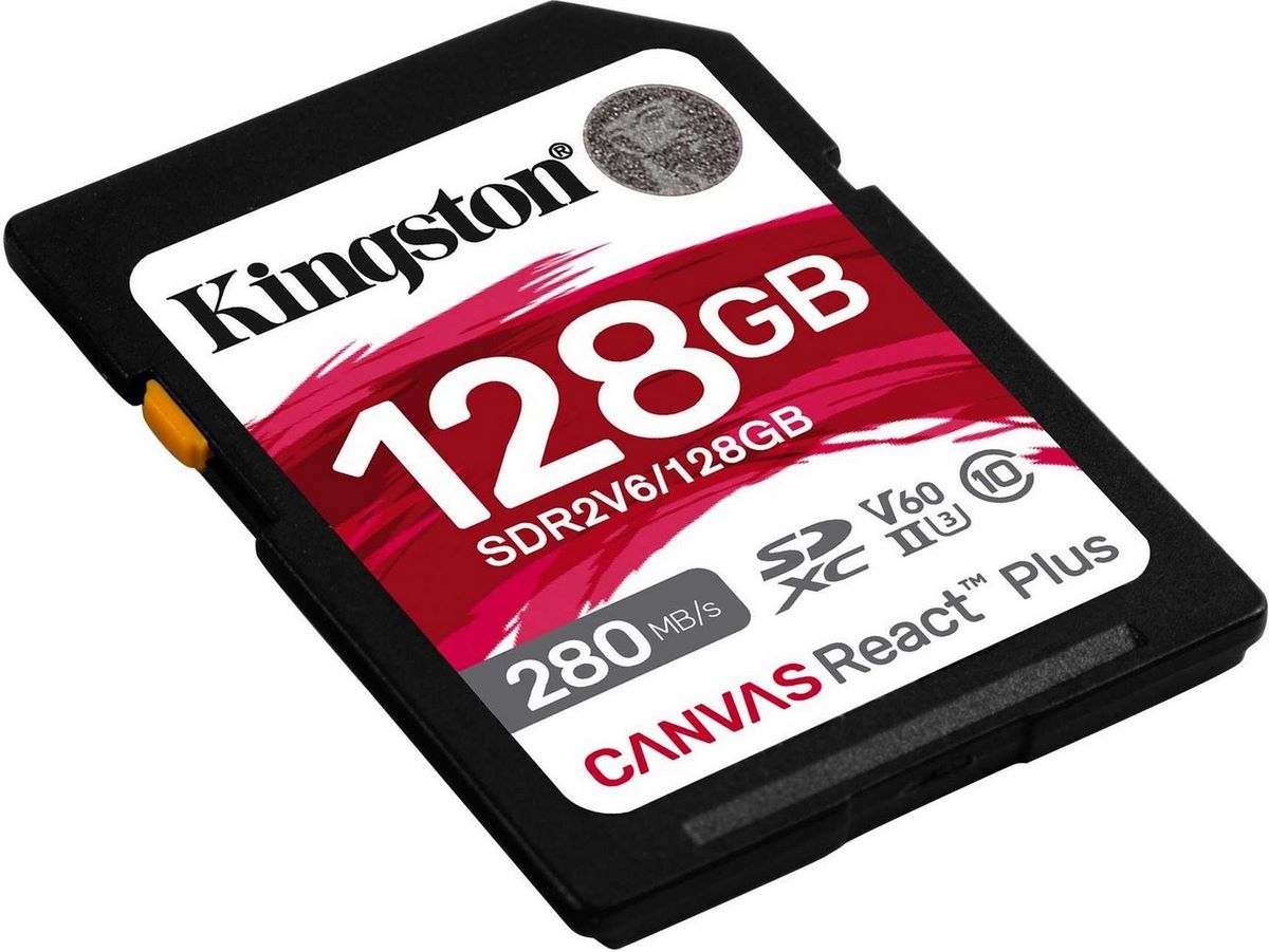 Карта памяти Kingston Canvas React Plus V60 SDXC 128GB - фото2