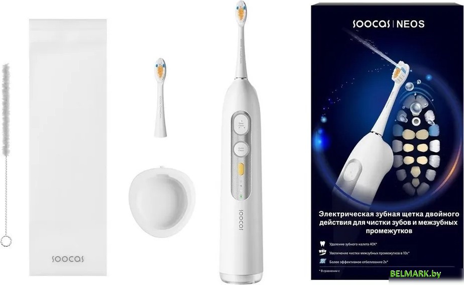 Электрическая зубная щетка и ирригатор Soocas T03 (белый) - фото2