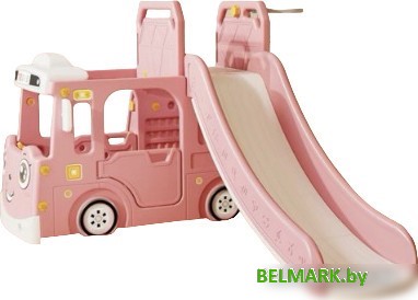 Горка Sundays Автобус WJ-A10038 (розовый) - фото