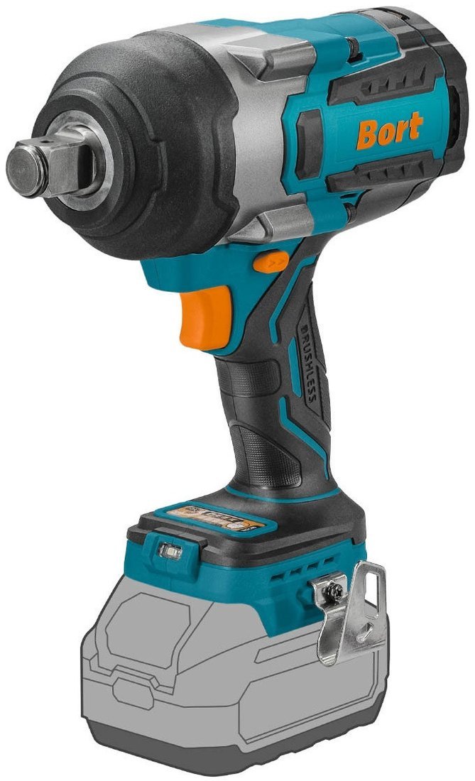 Гайковерт Bort BSR-21U-XL 93418644 (без АКБ, кейс) - фото