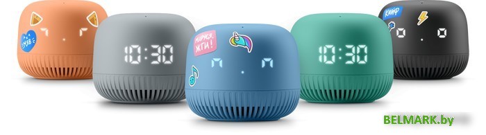 Умная колонка VK Капсула Нео (синий) - фото2