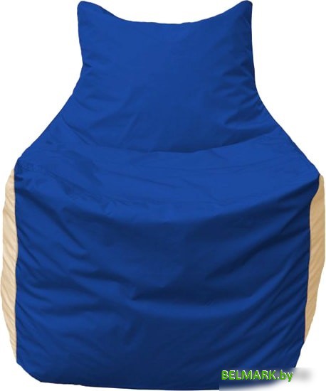 Кресло-мешок Flagman Фокс Ф2.1-121 (синий/бежевый) - фото2