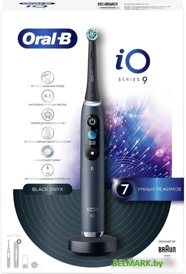 Электрическая зубная щетка Oral-B iO 9 (черный) - фото2