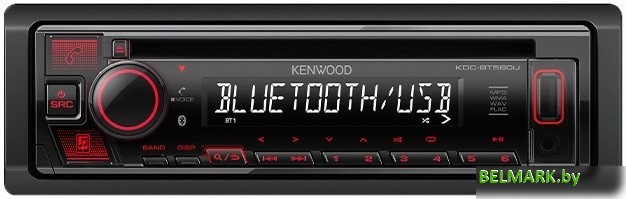 CD/MP3-магнитола Kenwood KDC-BT560U - фото