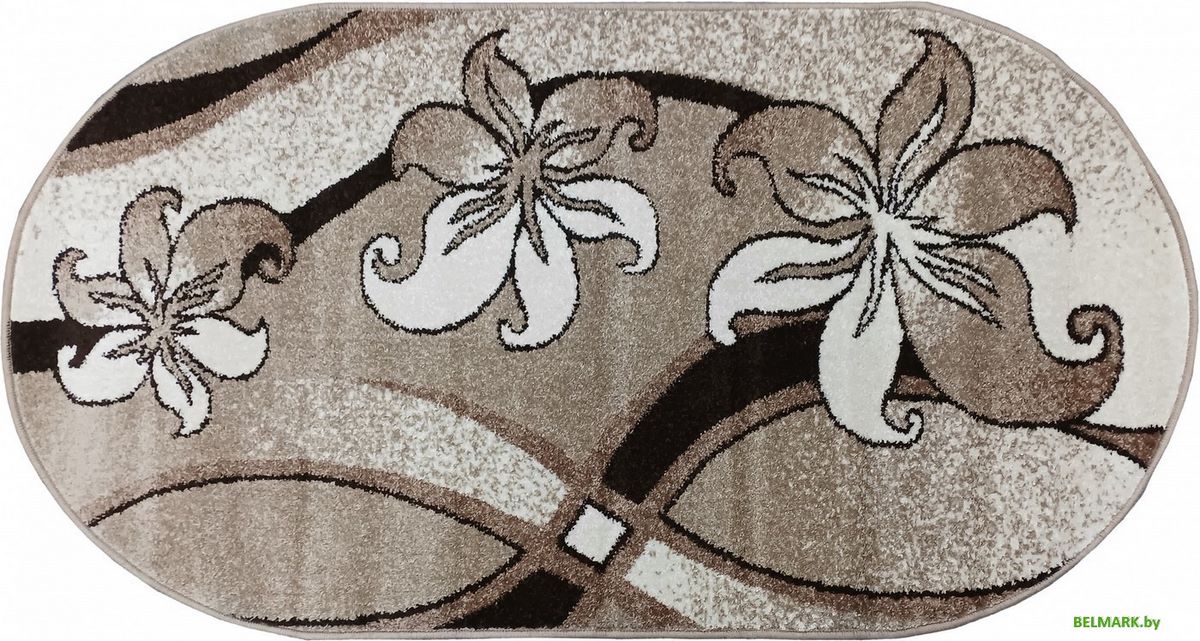 Ковер для жилой комнаты Витебские ковры Эспрессо овал f1673z7o (3x5) - фото2