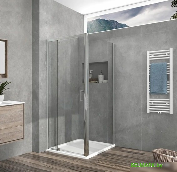 Душевой уголок Vincea Intra VSR-1I901090CL (хром/прозрачное) - фото