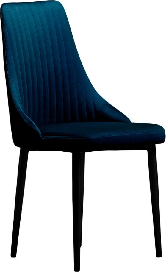 Стул Памир Руссо F77 Поворотный (синий/черная опора) - фото