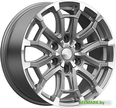 Литые диски SKAD Авилис 18x8" 6x139.7мм DIA 67.1мм ET 38мм Алмаз графит - фото