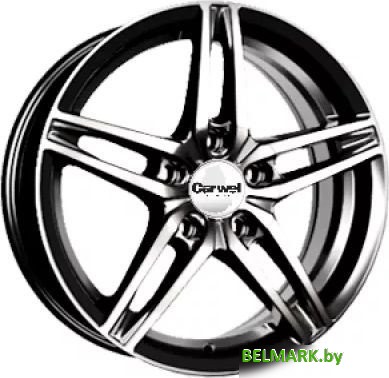 Литые диски Carwel Хумми 16x6.5" 5x108мм DIA 65.1мм ET 40мм AB - фото