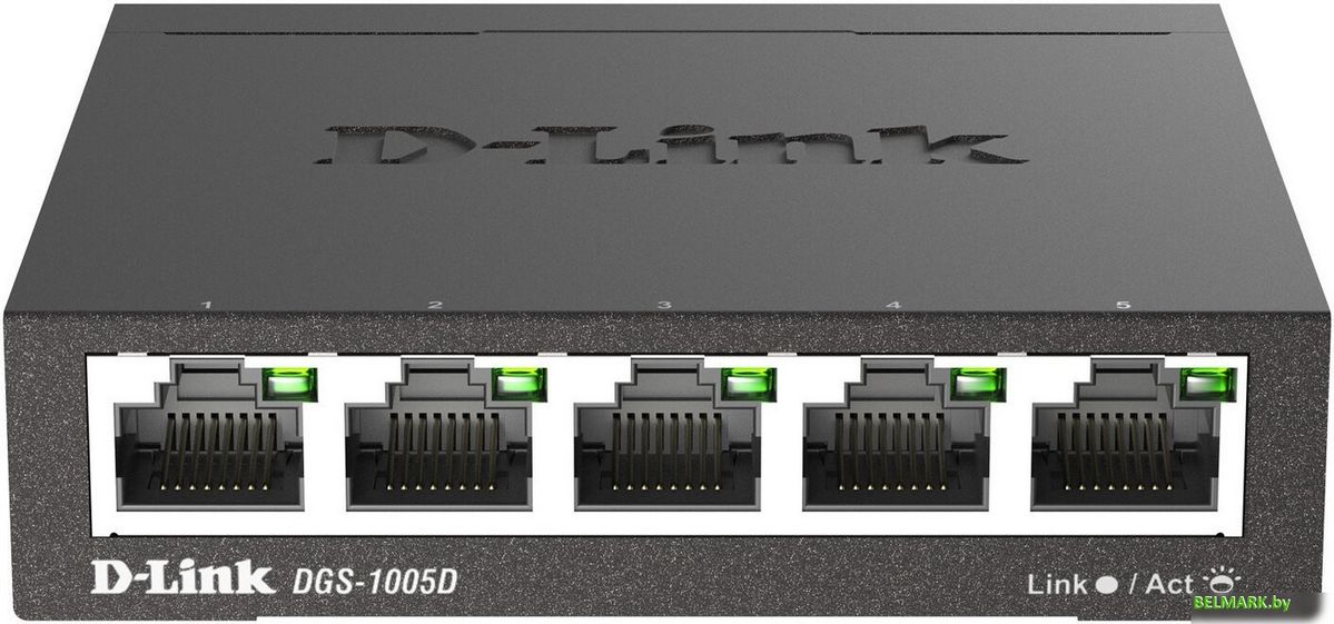 Неуправляемый коммутатор D-Link DGS-1005D/R1A - фото