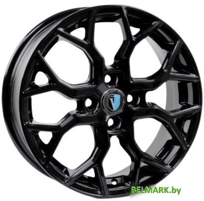 Литые диски Venti 1619 16x6" 4x100мм DIA 60.1мм ET 46мм BL - фото