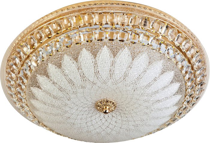 Припотолочная люстра LED4U L1141-400 GD - фото