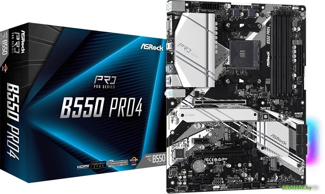 Материнская плата ASRock B550 Pro4 - фото2