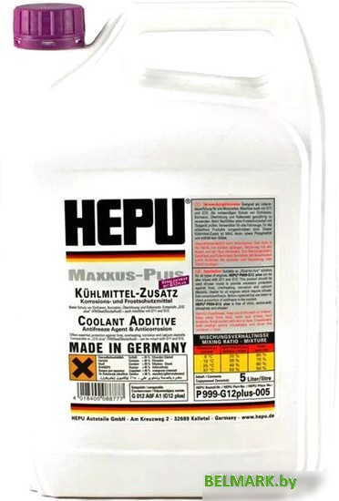 Антифриз Hepu G12++ P999-G12SUPERPLUS-005 5 л - фото