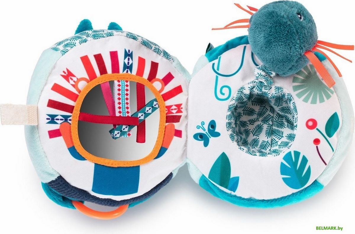 Развивающая игрушка Lilliputiens Игрушка-книжка Носорог Мариус 83237 - фото2