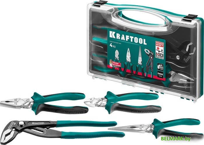 Набор пассатижей KRAFTOOL 22012 (4 предмета) - фото
