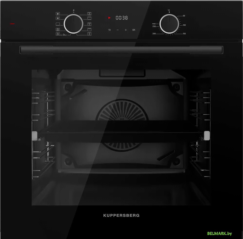 Электрический духовой шкаф KUPPERSBERG HF 610 B - фото