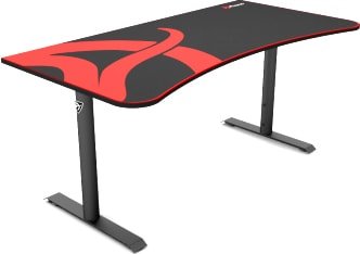 Компьютерный стол Arozzi Arena Gaming Desk (черный/красный/черный) - фото2