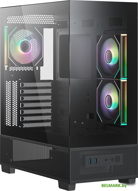 Корпус XASTRA Q500 3ARGB-C10 (черный) - фото