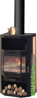 Печь-камин Мета-Бел Ангара АОТ-9.0-02 - фото