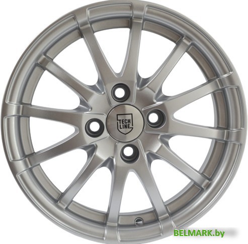 Литые диски TechLine 420 14x5.5" 4x98мм DIA 58.6мм ET 35мм S - фото