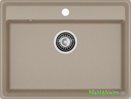 Кухонная мойка GranFest GF-LV-660 (песочный) - фото