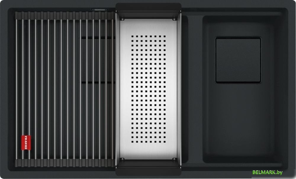 Кухонная мойка Franke Kanon KNG 160-46-21 125.0721.162 (матовый черный) - фото