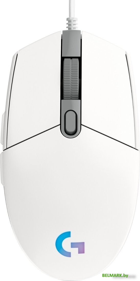 Игровая мышь Logitech G102 Lightsync (белый) - фото