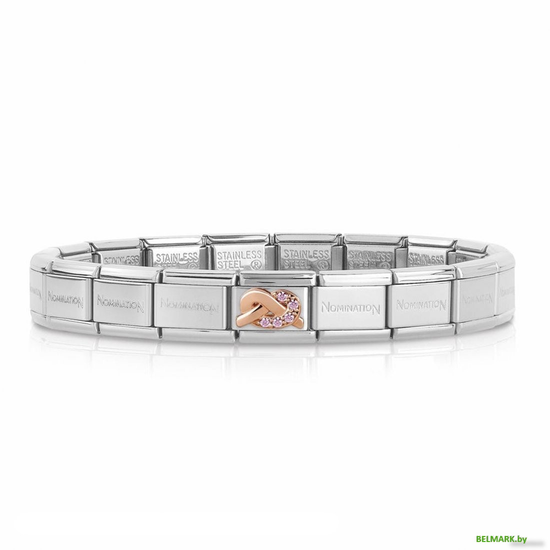 Звено для браслета NominatioN Розовый узел 430302/07 - фото2