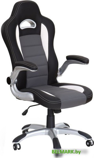 Кресло Halmar Lotus (серый/черный) - фото