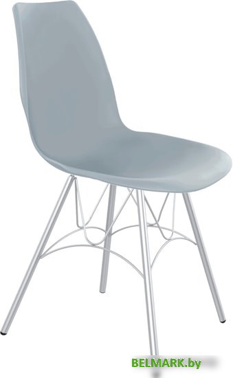 Стул Sheffilton SHT-ST29/S100 (серый 7040/хром лак) - фото