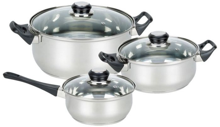 Набор кастрюль Mallony Mediano-Set-6 - фото