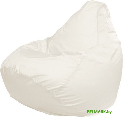 Кресло-мешок Flagman Груша Медиум Г1.1-00 (белый) - фото