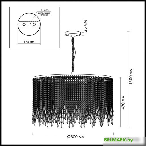 Бра Odeon Light Chokka 5028/12 - фото2